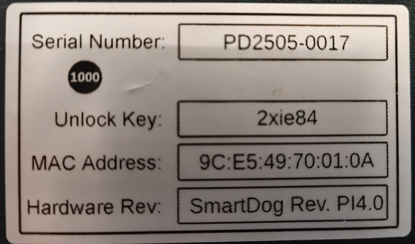 SmartDog Label